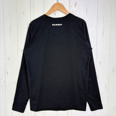 【Men's XS ブラック系】 Mammut ( マムート ) QD ロゴ プリント ロングスリーブ Tシャツ アジアンフィット QD Logo Print Longsleeve T-shirts AF 速乾 UVプロテクション UPF50+ ポリエステル ウェア