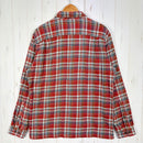【Men's M レッド系】 2011 Patagonia ( パタゴニア ) ロングスリーブ フィヨルド フランネル シャツ Long-Sleeved Fjord Flannel Shirt CYO オーガニックコットン100% 厚手フランネル オーガニックコッ-2