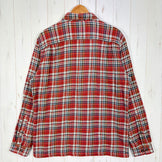 【Men's M レッド系】 2011 Patagonia ( パタゴニア ) ロングスリーブ フィヨルド フランネル シャツ Long-Sleeved Fjord Flannel Shirt CYO オーガニックコットン100% 厚手フランネル オーガニックコッ
