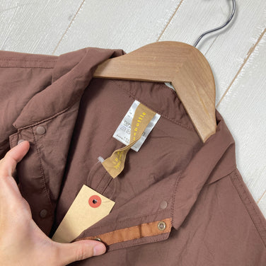 【Unisex L ブラウン系】 Atelier Blue Bottle ( アトリエブルーボトル ) ハイカーズヤッケ Hiker's JACKE PERTEX EQUILIBRIUM ナイロン ウェア トップス アウター ジャケット ウィンドシェル Pertex
