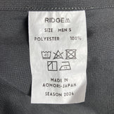 【Men's S グレー系】 Ridge Mountain Gear ( リッジマウンテンギア ) ベーシックロングスリーブシャツ ポリエステル ウェア トップス インナー シャツ ロングスリーブシャツ 化繊 z00054861  化繊 ロングスリーブシャツ イン