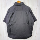 【Unisex 3 ブラック系】 迷迭香 ( マンネンロウ ) パデッド ショートスリーブ シャツ Padded Short Sleeve Shirt Black z00058951 Black 化繊インサレーション アウター ジャケット トップス ウェア-2