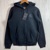 【Men's S ブラック系】 Arcteryx ( アークテリクス ) エンブレム フリース フルジップ フーディ Emblem Fleece Full-Zip Hoody オーガニックコットン ウェア トップス インナー シャツ フーディ コットン z00056