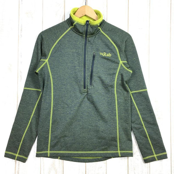 【Men's S グリーン系】 Rab ( ラブ ) ニュークリアス プルオン Nucleus Pull-On グリッド フリース ジャケット QFA-83 International Men's フリース アウター ジャケット トップス ウェア - 【公式】2ndGEAR（セカンドギア）Webショップ【登山用品・アウトドア用品専門 買取販売店】