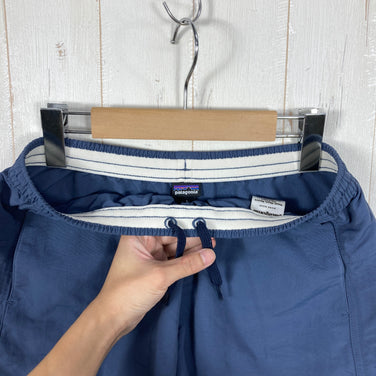 【Women's S ネイビー系】 2018 Patagonia ( パタゴニア ) ウィメンズ バギーズ ショーツ 5インチ Women's Baggies Shorts 5 inch DLMB リサイクルナイロン 耐久撥水 水陸両用 ナイロン ウェア ボトムス ショ
