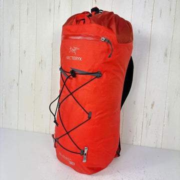 【Unisex OneSize オレンジ系】 Arcteryx ( アークテリクス ) アルファ FL 30 バックパック Alpha FL 30 Backpack AC2 ロールトップ クライミングパック ナイロン バッグ ストレージ バックパック 容量【30L～54L】 z0 - 0