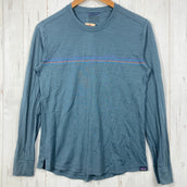【Men's M グレー系】 Patagonia ( パタゴニア ) ロングスリーブ キャプリーン クール メリノ グラフィック シャツ Long-Sleeved Capilene Cool Merino Graphic Shirt メリノウール ウェア トップス