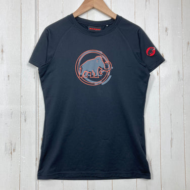 【Women's S ブラック系】 Mammut ( マムート ) QD ジプサム Tシャツ ウィメンズ QD Gypsum T-Shirts Women FIELDSENSOR 吸水速乾 ポリエステル ウェア トップス インナー シャツ ショートスリーブTシャツ クル