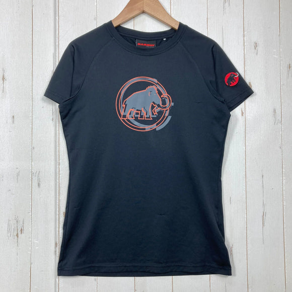 【Women's S ブラック系】 Mammut ( マムート ) QD ジプサム Tシャツ ウィメンズ QD Gypsum T-Shirts Women FIELDSENSOR 吸水速乾 ポリエステル ウェア トップス インナー シャツ ショートスリーブTシャツ クル