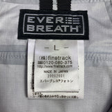男士 L 码蓝色 Finetrack Everbreath Photon 尼龙冲锋衣，雨衣，上衣，外套，夹克，上衣，服装，z00054139