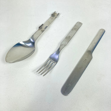 均码银色瑞典军用餐具套装（z00053044）