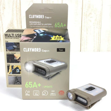 【OneSize ベージュ系】 Claymore ( クレイモア ) キャップオン 65A+ Capon 65A+ 230ルーメン Usb充電 650Mah Ledキャップライト ヘッドランプ ランタン 投光器 Clp-330Tn CLP-330 Tan ヘッドラン - 【公式】2ndGEAR（セカンドギア）Webショップ【登山用品・アウトドア用品専門 買取販売店】