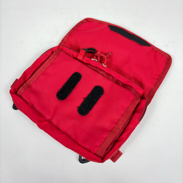 【OneSize レッド系】 The North Face ( ザ・ノースフェイス ) フロントアクセサリーポケット Front Acc Pocket ナイロン バッグ ストレージ 外付けポーチ z00055122  外付けポーチ バッグ ストレージ