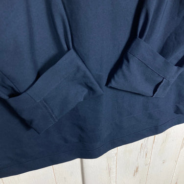 【Men's L ネイビー系】 Houdini ( フーディニ ) カバー クルー Cover Crew Blue Illusion ポリエステル ウェア トップス インナー シャツ ロングスリーブTシャツ クルーネック 化繊 z00053790 Blue Illu