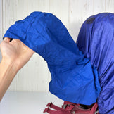 【OneSize ネイビー系】 Heritage ( ヘリテイジ ) フード付ザックカバー M （35～50リットル） ナイロン バッグ ストレージ ザックカバー z00060775  ザックカバー バッグ ストレージ