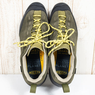 【29.0cm グリーン系】 Keen ( キーン ) ジャスパー 2 ウォータープルーフ Jasper 2 WP レザー 1026607 撥水機能 防水機能 ダークオリーブ・オリーブドラブ ハイキングシューズ フットウェア - 【公式】2ndGEAR（セカンドギア）Webショップ【登山用品・アウトドア用品専門 買取販売店】