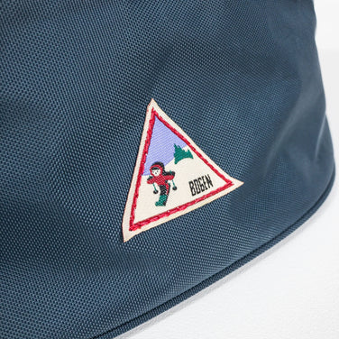 【Unisex OneSize ネイビー系】 Rawlow Mountain Works ( ロウロウマウンテンワークス ) ピステン パック （ボーゲンエディション）Pisten Pack（BOGEN edition） インディゴ ボーゲン コラボ ナイロン バッグ ストレージ - 【公式】2ndGEAR（セカンドギア）Webショップ【登山用品・アウトドア用品専門 買取販売店】