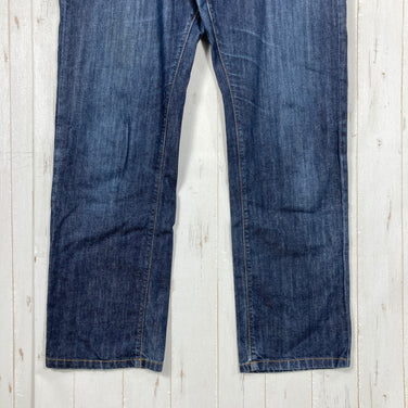 【Men's 34 ネイビー系】 2013 Patagonia ( パタゴニア ) レギュラー フィット ジーンズ レギュラー Regular Fit Jeans - Regular DKW ( Dark Wash ) オーガニックコットン100% デニム オーガニッ