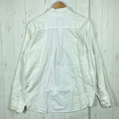 【Men's M ホワイト系】 2008 Patagonia ( パタゴニア ) ロングスリーブ プラグマティスト シャツ Long-Sleeved Pragmatist Shirt オーガニックコットン ウェア トップス インナー シャツ ロングスリーブシャツ コ