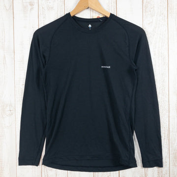【Men's S ブラック系】 Montbell ( モンベル ) ジオラインlwラウンドネックシャツ ポリエステル 1107486 Asian Men's - 【公式】2ndGEAR（セカンドギア）Webショップ【登山用品・アウトドア用品専門 買取販売店】