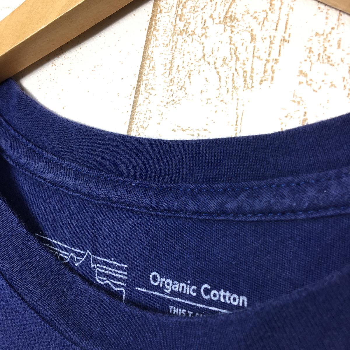 [Men's L Navy] Patagonia Flying Fish Organic T-Shirt Discontinued model Hard to find 39145 International Men's CNY Cl