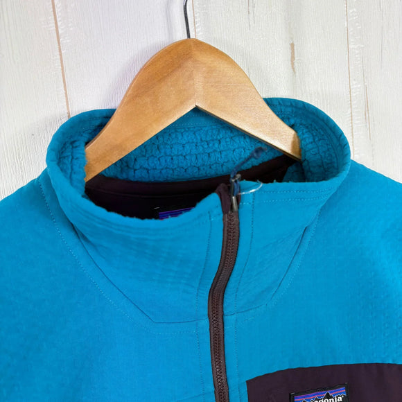 【Men's L ブルー系】 2023 Patagonia ( パタゴニア ) R2 テックフェイス ジャケット R2 TechFace Jacket BYLB ストレッチ ダブル織り 耐久撥水 ポリエステル ウェア トップス アウター ジャケット フリース z0