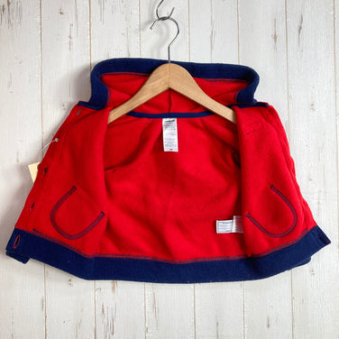 【Baby's 18M レッド系】 2014 Patagonia ( パタゴニア ) スワーリー トップ ジャケット Swirly Top Jacklet ポリエステル ウェア トップス アウター ジャケット フリース z00058080  フリース アウター ジャケッ