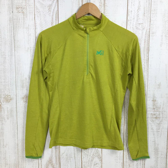 【Women's XS イエロー系】 Millet ( ミレー ) クータイ ウール ジップ ロングスリーブ Kuhtai Wool Zip Ls シャツ MIV01691 Women's ウール ロングスリーブシャツ インナー シャツ トップス ウェア - 【公式】2ndGEAR（セカンドギア）Webショップ【登山用品・アウトドア用品専門 買取販売店】