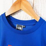 【Men's M ブルー系】 The North Face ( ザ・ノースフェイス ) カラフル ロゴ ティー Colorful Logo Tee Tシャツ プリントt 速乾 NT31352 Asian Men's 化繊 ショートスリーブTシャツ クルーネック - 【公式】2ndGEAR（セカンドギア）Webショップ【登山用品・アウトドア用品専門 買取販売店】