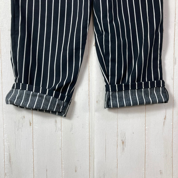 【Unisex S ブラック系】 Red Kap ( レッドキャップ ) バギー シェフ パンツ Spun Polyester Baggy Chef Pant チョークストライプ Chef Designs ( シェフデザインズ ) ポリエステル ウェア ボトムス ロン