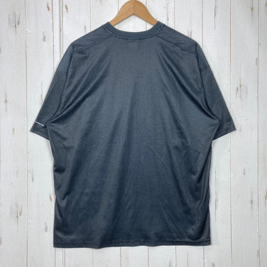 【Men's XL ブラック系】 Columbia ( コロンビア ) ポーラー パイオニア パターンド ショートスリーブ Polar Pioneer Patterned Short Sleeve オムニフリーズゼロ 冷感 ポリエステル ウェア トップス インナー シ