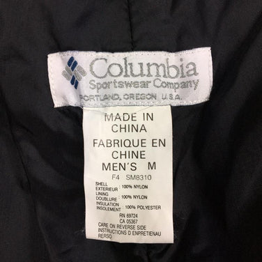 【Men's M ブラック系】 Columbia ( コロンビア ) インサレーション サロペット パンツ Insulation Salopette Pants スキー スノーボード 中綿 吊りパンツ インナーゲイター SM8310 International Me - 【公式】2ndGEAR（セカンドギア）Webショップ【登山用品・アウトドア用品専門 買取販売店】