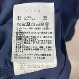 Women's Medium Navy Merrell Nylon Half-Zip Long Anorak Coat in Indigo (z00054869)