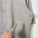 【Unisex M ベージュ系】 Nruc ( ヌルク ) ギャスパー エア シャツ GASPER Air SHIRT Beige TORAY Dot Air / 2WAYストレッチ / 速乾 ポリエステル ウェア トップス インナー シャツ ショートスリーブシャツ