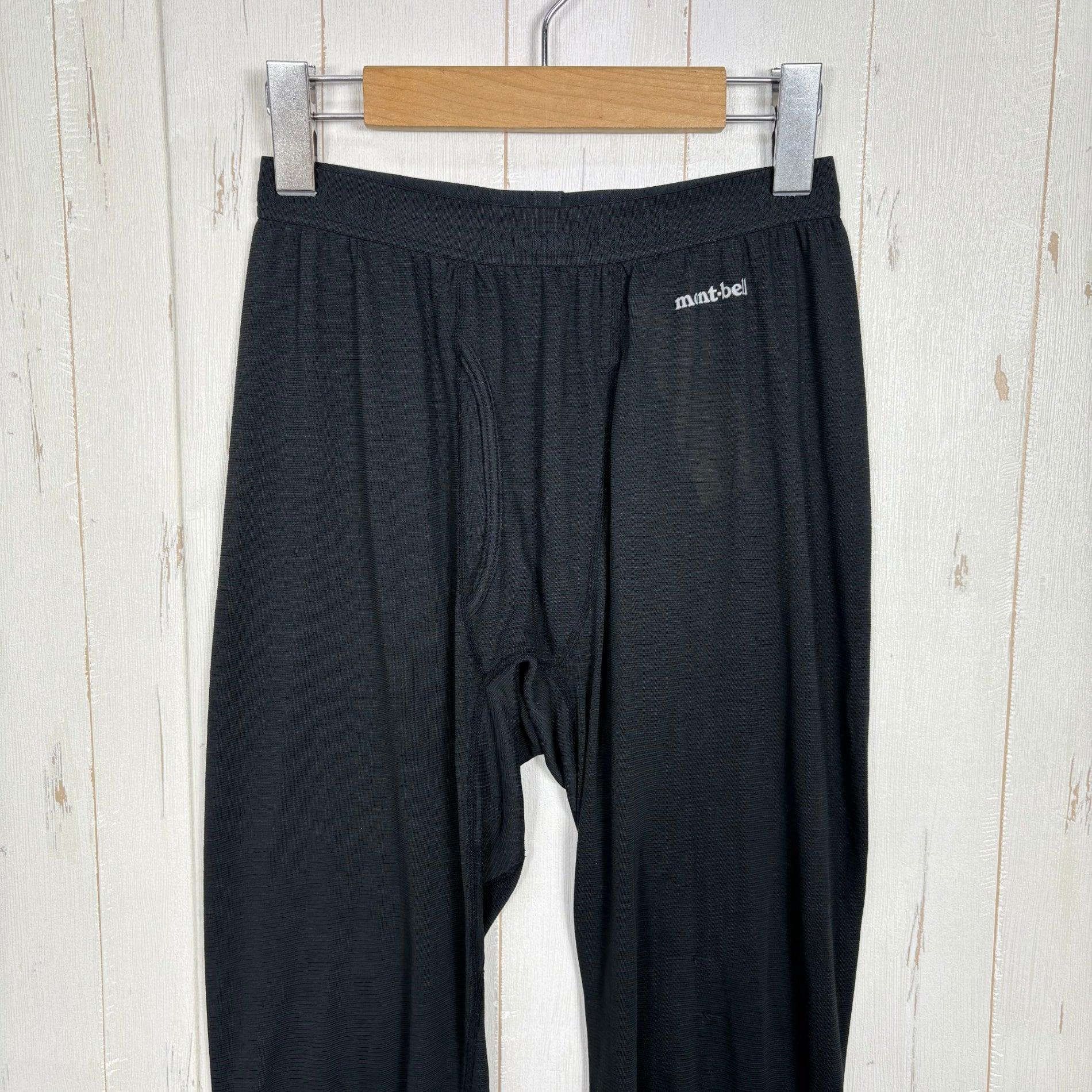 Men's M ブラック系】 Montbell ( モンベル ) ジオライン L.W. タイツ