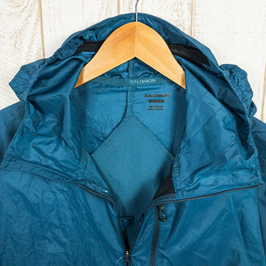 【Men's M ネイビー系】 Salomon ( サロモン ) ボナッティ クロス ウィンド Bonatti Cross Wind ポリエステル ウェア トップス アウター ジャケット ウィンドシェル z00050903 ウィンドシェル アウター ジャケット ト - 【公式】2ndGEAR（セカンドギア）Webショップ【登山用品・アウトドア用品専門 買取販売店】