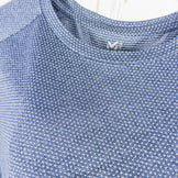 【Men's L ネイビー系】 Millet ( ミレー ) ヘザー メッシュ クルー ショート スリーブ HEATHER MESH CREW SS ポリエステル ウェア トップス インナー シャツ ショートスリーブTシャツ クルーネック 化繊 z00052240 - 【公式】2ndGEAR（セカンドギア）Webショップ【登山用品・アウトドア用品専門 買取販売店】