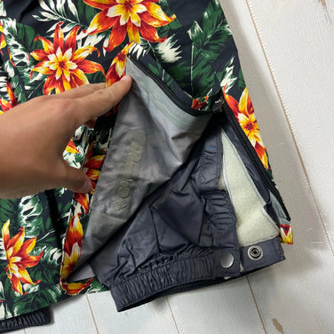【Men's M ブラック系】 Columbia ( コロンビア ) スノーヒル スロープパンツ Snow Hill Slope Pant Black Flower ウェア ボトムス ロングパンツ ハードシェル z00053568 Black Flower ハードシ