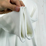 【Unisex S White-based】 Bring DRYCOTTONY Long sleeve T-shirt (Polyester, Wear, Tops, Inner, Shirt, Long-sleeve T-shirt, Crew neck, Synthetic fiber)