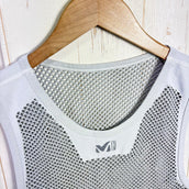 【Men's L/XL グレー系】 Millet ( ミレー ) ドライナミック メッシュ ノースリーブ クルー Drynamic Mesh NS Crew ウェア トップス インナー シャツ タンクトップ ノースリーブシャツ z00058910  タンクトップ ノース