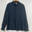 【Men's L ブラック系】 Arcteryx ( アークテリクス ) スカイライン ロングスリーブ シャツ Skyline LS Shirt ポリエステル ウェア トップス インナー シャツ ロングスリーブシャツ 化繊 z00057278  化繊 ロングスリーブ-1