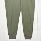 2022 Patagonia Happy Hike Studio 女款小号长裤，绿色。涤纶软壳裤 (z00055691)。