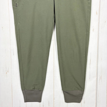 2022 Patagonia Happy Hike Studio 女款小号长裤，绿色。涤纶软壳裤 (z00055691)。