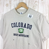 【Men's M ベージュ系】 ロッキーマウンテン コロラド 希少なアウトドアtシャツ 生産終了モデル International Men's コットン ショートスリーブTシャツ クルーネック インナー シャツ トップス ウェア - 【公式】2ndGEAR(セカンドギア)Webショップ【登山用品・アウトドア用品専門 買取販売店】
