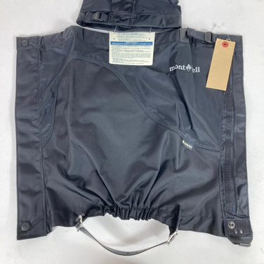 Montbell GORE-TEX Alpine Spats, Unisex, Size L, Black, Nylon, z00054709