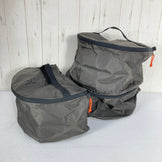【OneSize グレー系】 Hillsound ( ヒルサウンド ) パックスタック 40L+ トール Pack Stack 40L+ Tall 3点セット ナイロン バッグ ストレージ パッキングサック スタッフサック インナーポーチ z00058751  ス
