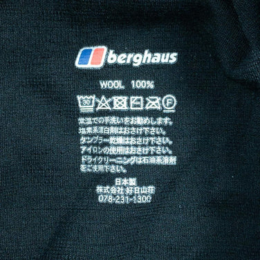 【Women's 10 ブラック系】 Berghaus ( バーグハウス ) ロングスリーブ クルー 250 メリノウール Long Sleeve 250 Merino Wool メリノウール J1014 Women's ロングスリーブTシャツ クルーネック インナー - 【公式】2ndGEAR（セカンドギア）Webショップ【登山用品・アウトドア用品専門 買取販売店】