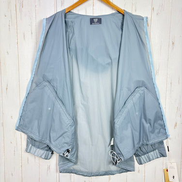 【Unisex 2 ブルー系】 Rawlow Mountain Works ( ロウロウマウンテンワークス ) エアリー フーディー Airy Hoodie Aqua z00058959 Aqua ウィンドシェル アウター ジャケット トップス ウェア