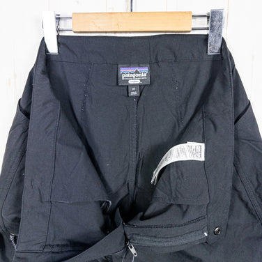 男款 33 码（黑色）2024 Patagonia RPS Rock Pants 常规黑色尼龙长裤（z00052955）