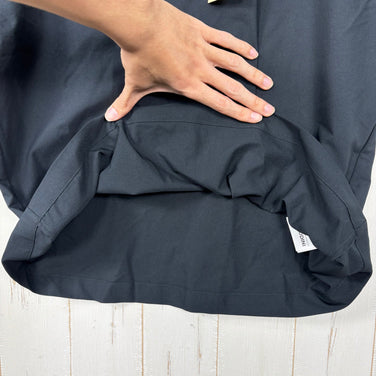 【Women's M ブラック系】 Houdini ( フーディニ ) ウィメンズ カバー ティー W's Cover Tee 840016 TRUE BLACK z00055977 TRUE BLACK 化繊 ショートスリーブTシャツ クルーネック インナー シャツ